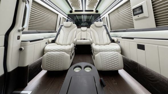 8 passenger sprinter van interior league city