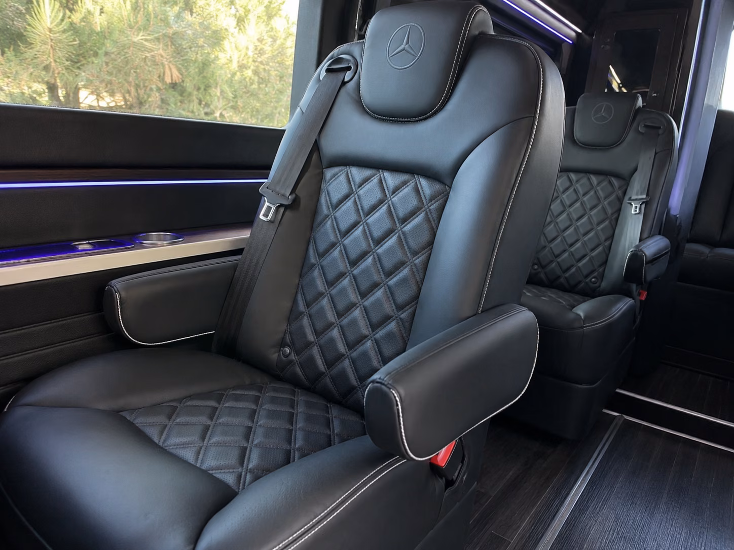 league city 8 passenger sprinter van interior